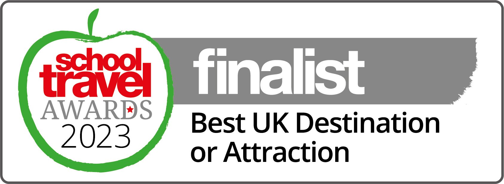 School Travel Awards finalist 2023 Best UK Attraction