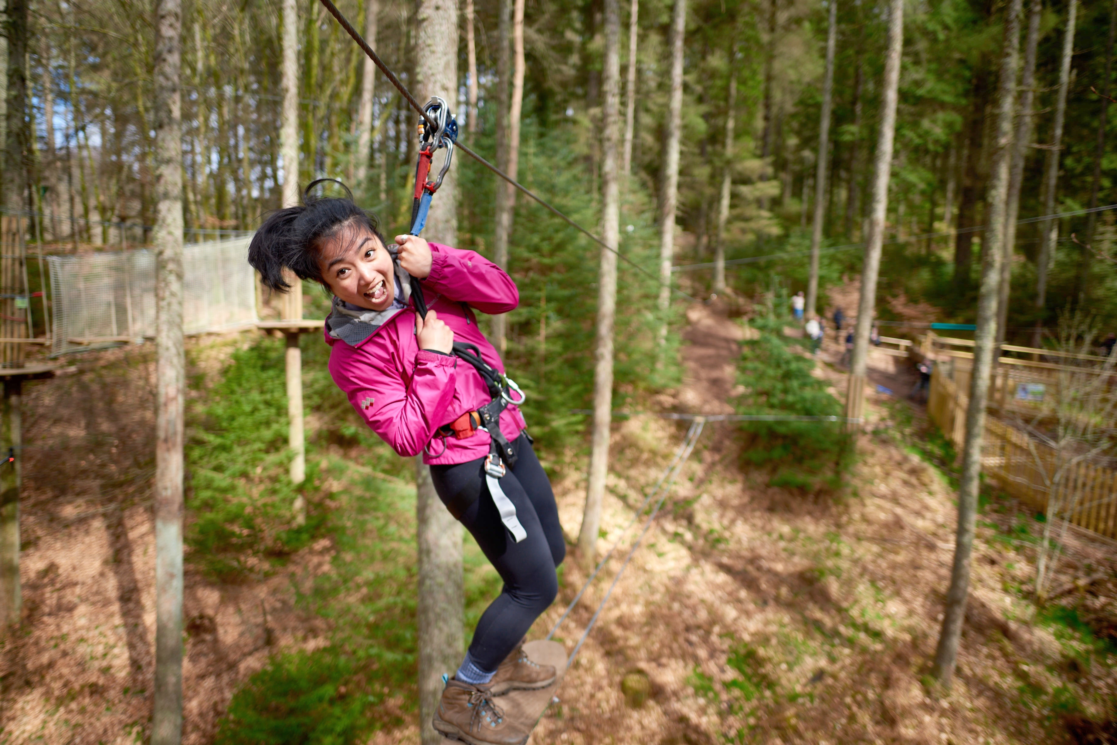 High Ropes For The Adventurous In Aberfoyle Scotland Go Ape
