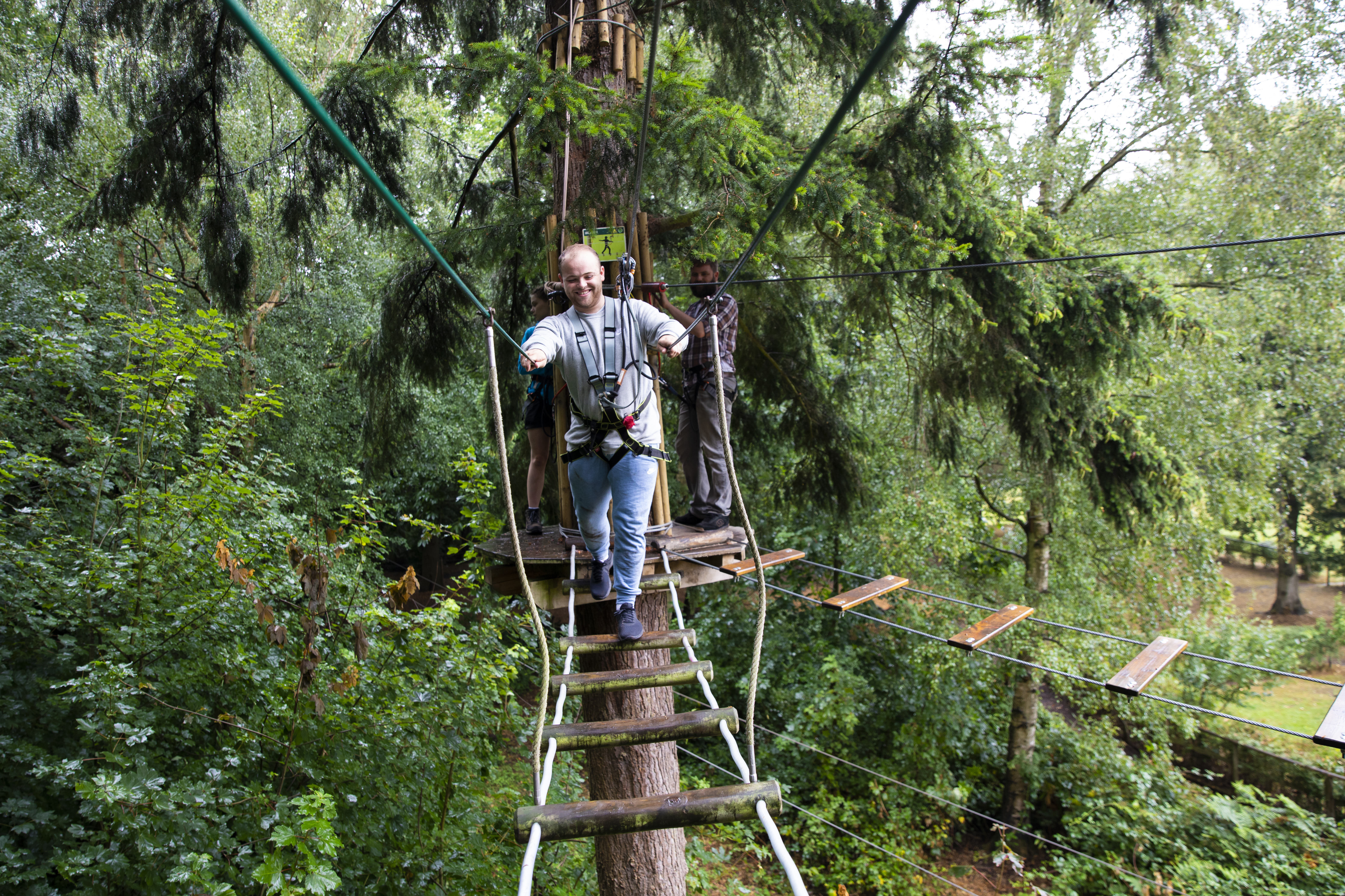High Ropes For The Adventurous In Sherwood Go Ape