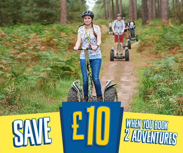 Go Ape Bracknell - Save £10 on a second adventure promo panel