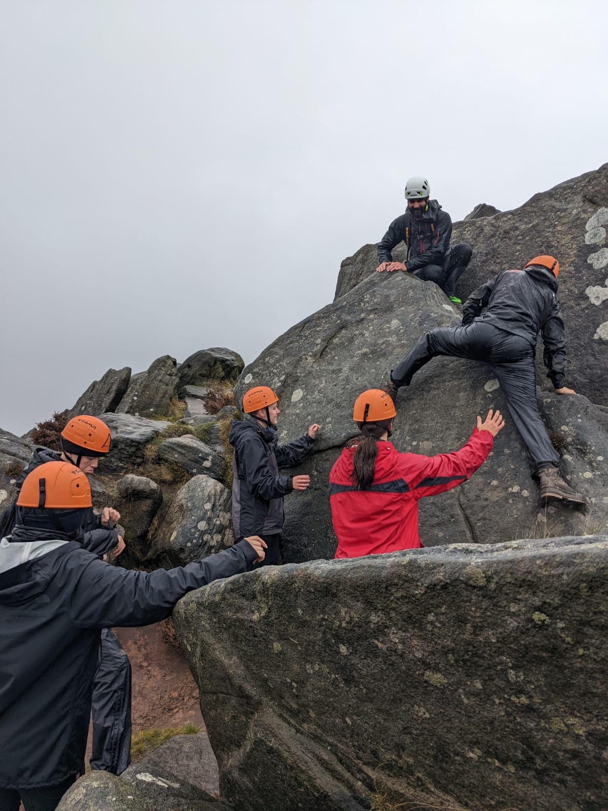 Go Ape Team Rock Climbing 