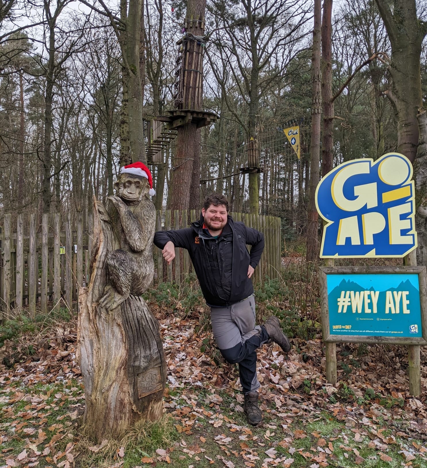 Jack Train at Go Ape Matfen