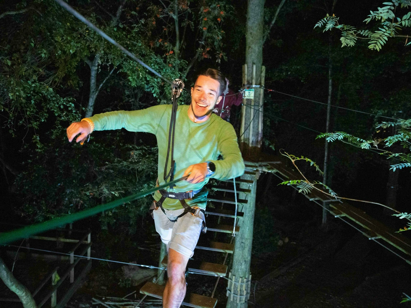 Different to a daytime visit