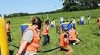 A fun hen do featuring Go Ape Archery Tag