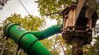 Go Ape Black Park Nets Adventure green slide