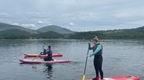 Go Ape staff paddle boarding in Lake District