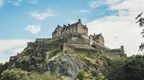 Edinburgh Castle on Arthurs rock  