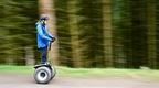 blurred segway