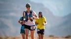 Vic herbert running during the Wadi Ultra Marathon