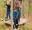 A boy and his classmates enjoying a Go Ape school trip